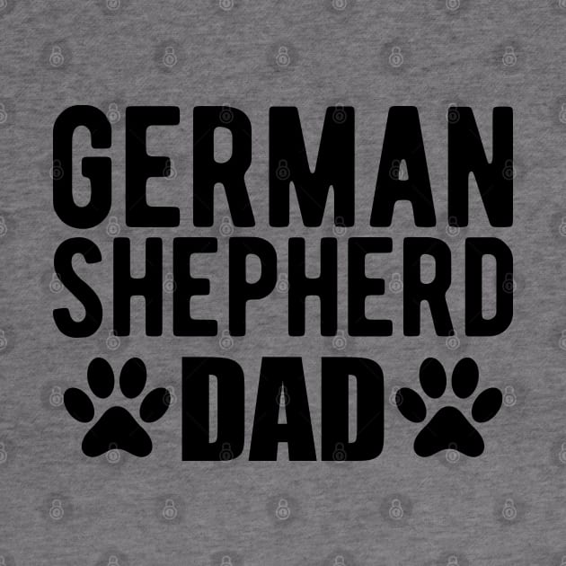 German Shepherd Dad by KC Happy Shop